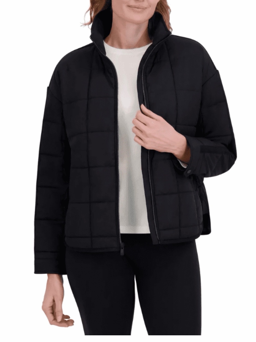 Roxy Black Quilted Puffer Jacket